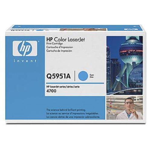 HP Q5951A TONER CIANO PER CLJ 4700 10.000PG