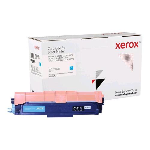 XEROX 006R04231 CARTUCCIA TONER CIANO ALTA RESA EQUIVALENTE BROTHER TN247C PER Brother DCP-L3510, L3517, L3550, HL-L3270, L3290, MFC-L3710, L3730, L3750, L3770