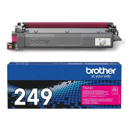 BROTHER TN-249M TONER MAGENTA ALTA RESA PER HLL8230CDW - MFCL8340CDW - HLL8240CDW - MFCL8390CDW 4.000 PAGINE