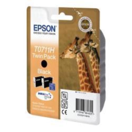 EPSON TWIN PACK T0711H CARTUCCIA INKJET 2 PZ