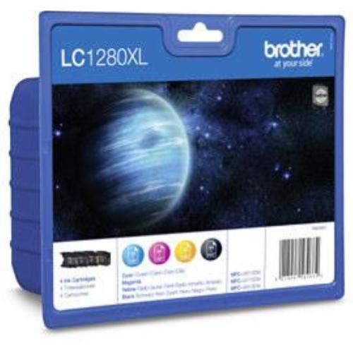 BROTHER MULTIPACK LC-1280XLVALBP KIT 4 CARTUCCE COLORE