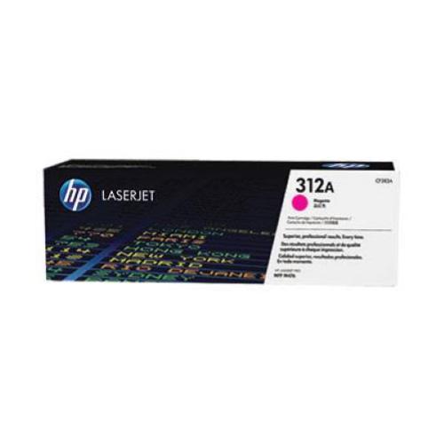 HP 312A TONER MAGENTA PER COLOR LASERJET PRO M476NW-MFP M476DN-MFP M476DW GARANZIA ITALIA (CF383A)