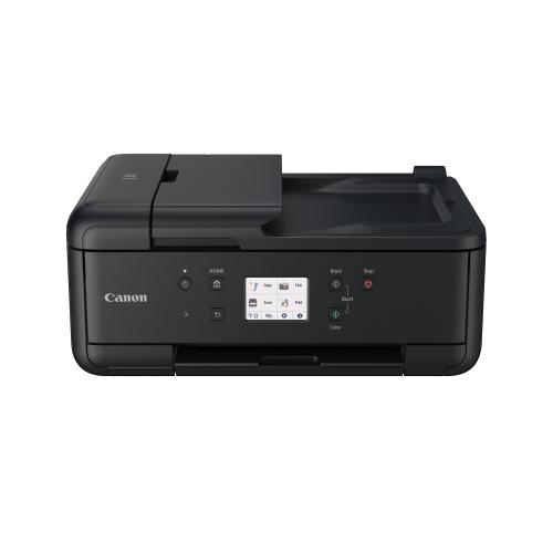 CANON PIXMA TR7650 STAMPANTE MULTIFUNZIONE INK JET A COLORI A4 WI-FI STAMPA FRONTE RETRO SCANNER PIANO ADF FAX 33,6 Kbit/s DUPLEX DISPLAY 3.5" USB 15ipm NERO 10ipm COLORE