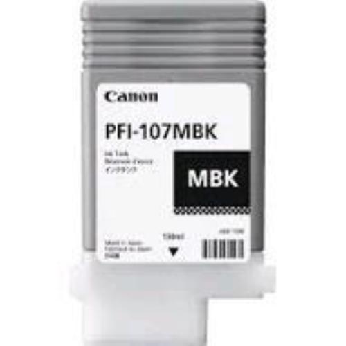 CANON PFI-107MBK TANICA NERO MATTE PER STAMPANTI CANON INK-JET (6704B001AA)