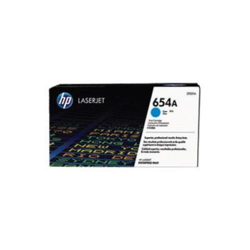 HP 654A TONER CIANO PER COLOR LASERJET ENTERPRISE M651N/COLOR LASERJET M651DN/M651XH GARANZIA ITALIA (CF331A)