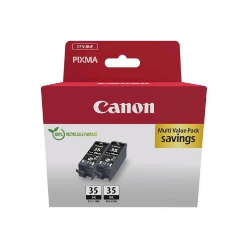 CANON PGI-35 BK TWIN PACK CONFEZIONE DA 2 PZ NERO 9.3 ML