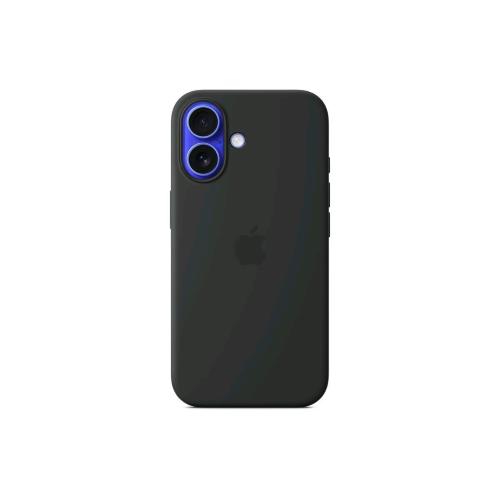 APPLE iPHONE 16 SILICONE CASE COVER MagSafe IN SILICONE NERO