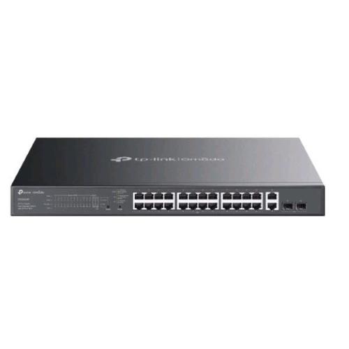 TP-LINK ES228GMP OMADA SWITCH GESTITO 28 PORTE GIGABIT Ethernet (10/100/1000) - 24 PORTE PoE +