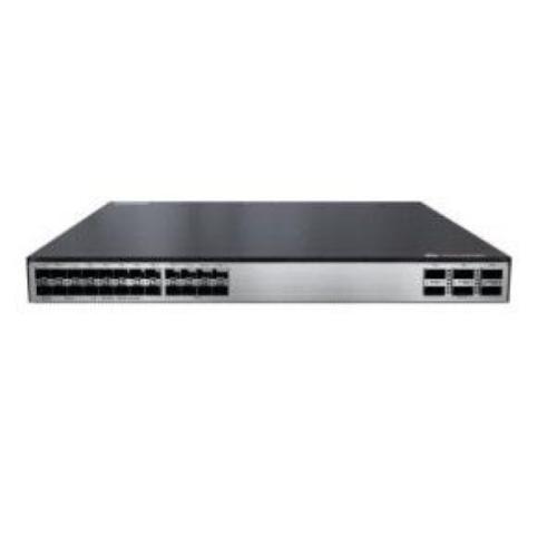 Huawei Switch S6730-H24X6C (24*10GE SFP+ ports, 6*40GE QSFP28 ports, optional license for upgrade to 6*100GE QSFP28, without power module) + license L-MLIC-S67H