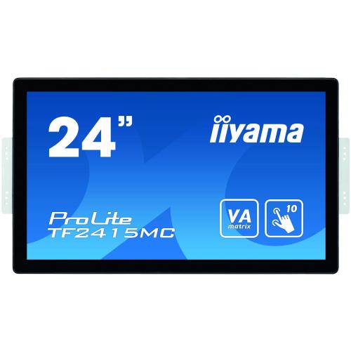IIYAMA PROLITE TF2415MC-B2 23.8" TOUCH SCREEN LED VA FORMATO 16:9 CONTRASTO 3.000:1 1xHDMI 1xVGA 1xDISPLAY PORT COLORE NERO GARANZIA ITALIA