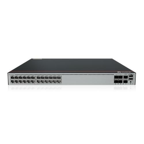 Huawei CloudEngine S5735-L24PN4XE-A-V2 switch di rete Gestito L3 Gigabit Ethernet (10/100/1000) Supporto Power over Ethernet (PoE) 1U Nero, Argento