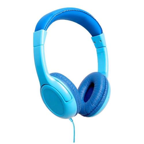 CELLY KIDSBEATBL KIDSBEAT CUFFIA A PADIGLIONE + STICKER BLU