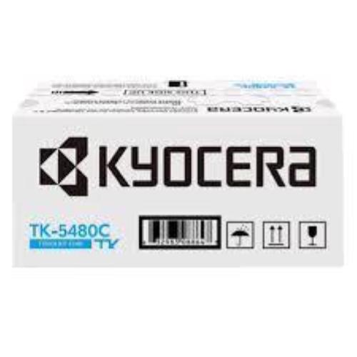 KYOCERA TK-5480C TONER CIANO PER ECOSYS P6235cdn ECOSYS M6635cidn 1.250 PAGINE