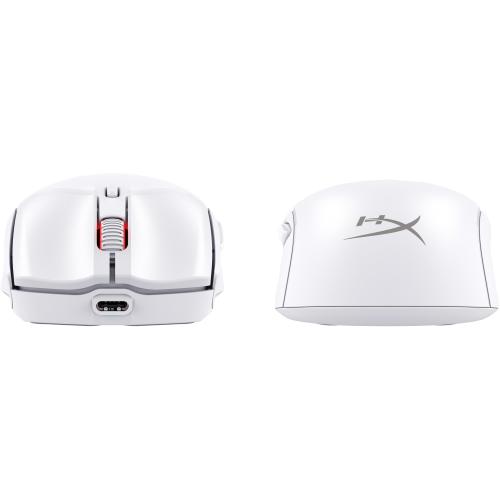 HyperX Pulsefire Haste 2 mini - mouse da gioco wireless - HyperX 26K 26000 DPI 59g bianco
