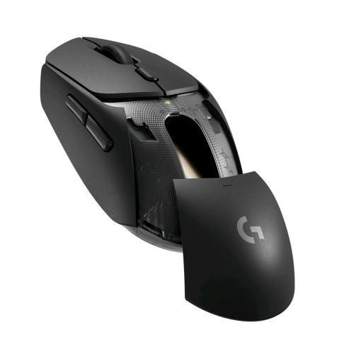 LOGITECH G309 LIGHTSPEED MOUSE GAMING MANO DESTRA WIRELESS RF + BLUETOOTH SENSORE OTTICO HERO 25.000 DPI NERO