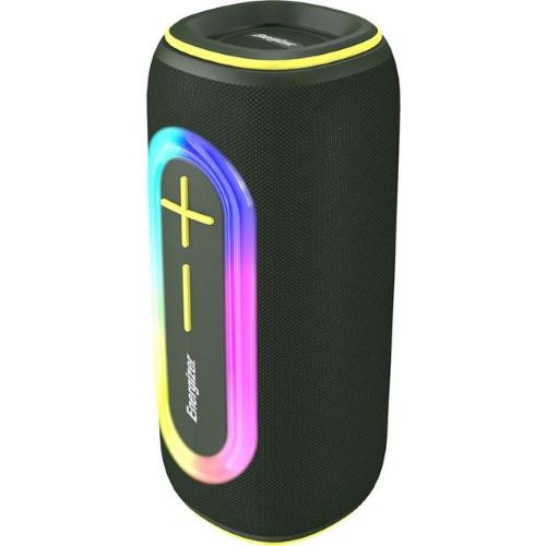 ENERGIZER BTS206 SPEAKER BLUETOOTH 5.2 RGB + POWERBANK 2400mAh MICRO SD, RGB, IPX65 WATERPROOF, FM RADIO,TWS NERO