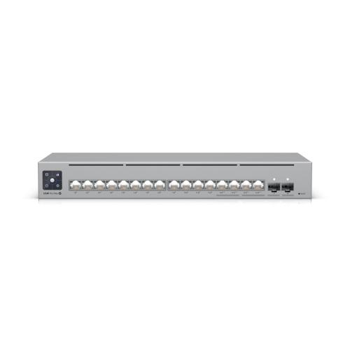 SWITCH 16P POE LAN GIGABIT UBIQUITI USW-PRO-MAX-16-POE L34X2,5GBE POE++