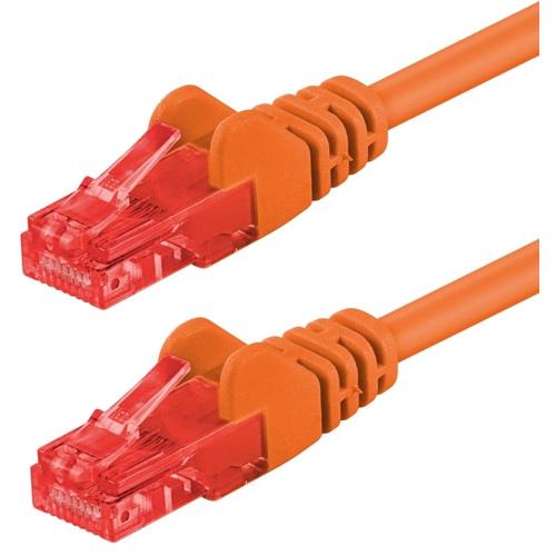 Cavo di rete Patch CCA Cat. 6 Arancione UTP 1,5 m