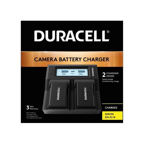Duracell LED Dual DSLR Battery Charger
