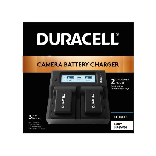 Duracell LED Dual DSLR Battery Charger