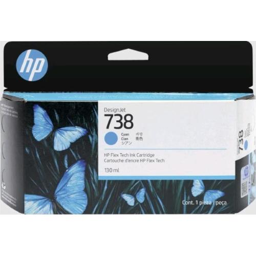 HP 738M CARTUCCIA CIANO DESIGNJET 300 ML