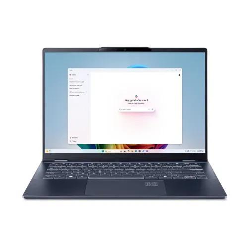 ACER SWIFT 14 AI SF14-51-72G1 COPILOT+ 14" OLED WUXGA INTEL CORE ULTRA 7 256V RAM 16GB-SSD 512GB NVMe-INTEL ARC GRAPHICS-WI-FI 7-WIN 11 HOME BLU (NX.J2HET.002)