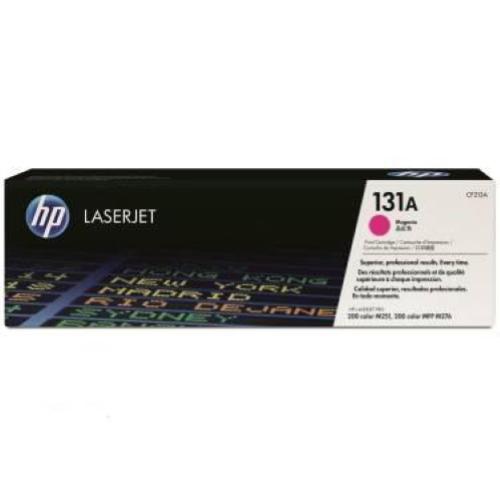 HP 131A CARTUCCIA TONER MAGENTA PER LASERJET PRO 200 COLOR M251 / LASERJET PRO 200 COLOR M251N / LASERJET PRO 200 COLOR M251NW / LASERJET PRO 200 COLOR MFP M276 / LASERJET PRO 200 COLOR MFP M276N / LASERJET PRO 200 COLOR MFP M276NW