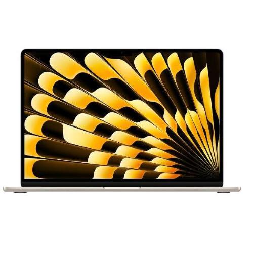 APPLE MACBOOK AIR 15" 15.3" CHIP M3 8-CORE CPU 10-CORE GPU RAM 8GB SSD 256GB 35 W MAC OS SONOMA ITALIA STARLIGHT