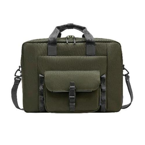 HP BORSA MODULARE PER NOTEBOOK DA 15.6" IN MATERIALE RICICLATO 3 IN 1 TASCHE INTERNE ED ESTERNE RESISTENTE ALL'ACQUA CON TRACOLLA VERDE GRIGIO