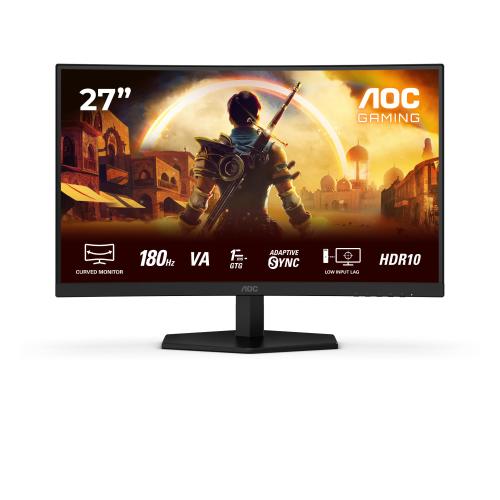 MON 27VA FHD 2XHDMI DP 180HZ MM AOC C27G42E CURVED