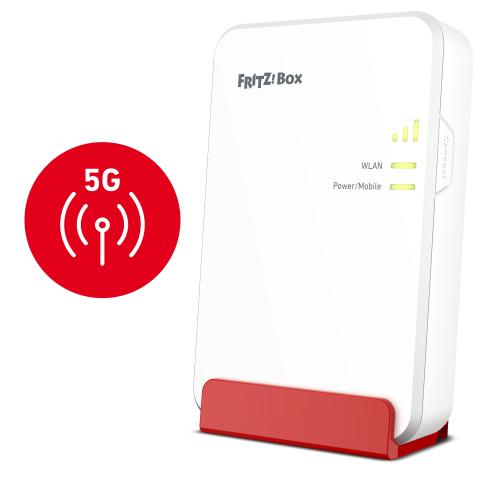 AVM FRITZ!BOX 6860 5G ROUTER WIRELESS GIGABIT ETHERNET DUAL-BAND 2.4 GHz/5 GHz WI-FI 6 5G BIANCO