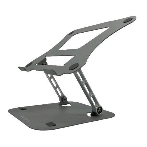 NILOX SUPPORTO STAND PER NOTEBOOK/TABLET 10"-16" IN METALLO REGOLABILE IN ALTEZZA GRIGIO