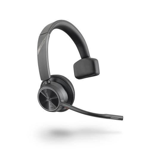 POLY VOYAGER 4310 UC Auricolare Wireless A Padiglione Ufficio USB tipo A Bluetooth Nero