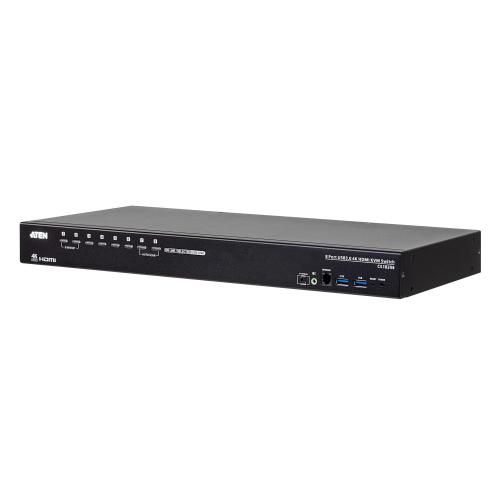 ATEN CS18208-AT-G switch per keyboard-video-mouse (kvm) Nero