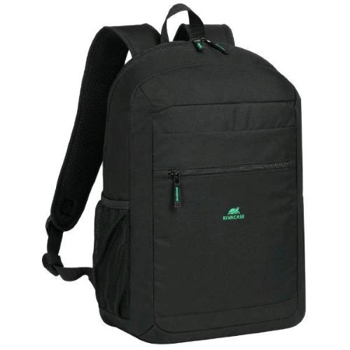 RIVACASE GREMIO ECO ZAINO PER NOTEBOOK DA 16" IN POLIESTERE RICICLATO 8 SCOMPARTI NERO