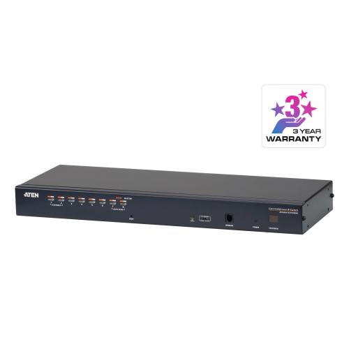 ATEN KH1508AI-AX-G switch per keyboard-video-mouse (kvm) Nero