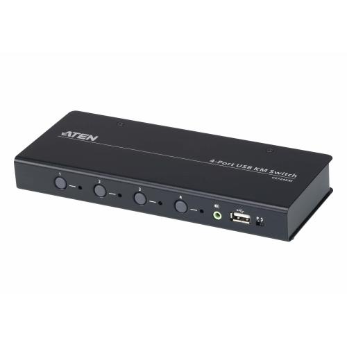 ATEN CS724KM-AT switch per keyboard-video-mouse (kvm) Nero