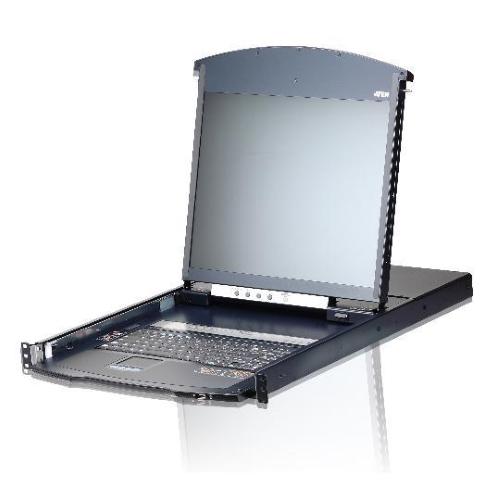 ATEN KL1108VN-AXA-AG switch per keyboard-video-mouse (kvm) Nero