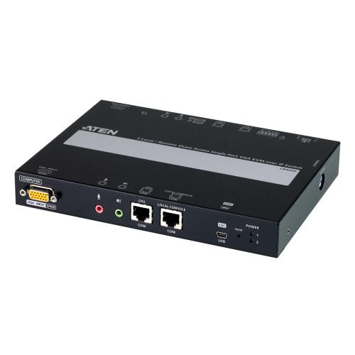 ATEN CN9000-AT-G switch per keyboard-video-mouse (kvm) Nero