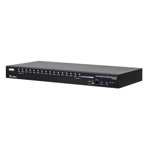 ATEN CS18216-AT-G switch per keyboard-video-mouse (kvm) Nero