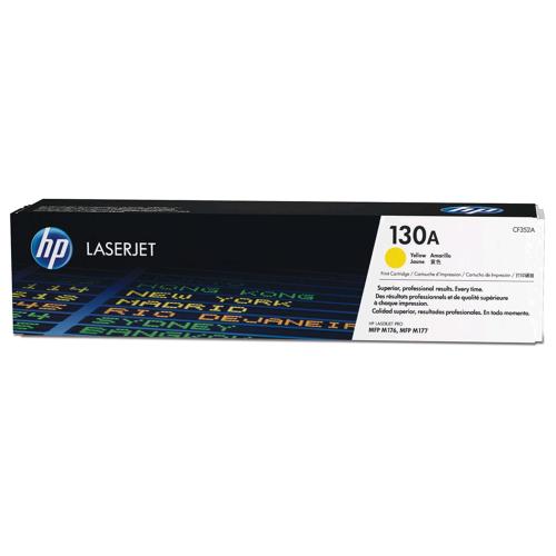 HP 130A TONER GIALLO PER COLOR LASERJET PRO MFP M176N- LASERJET PRO M177FW (CF352A)