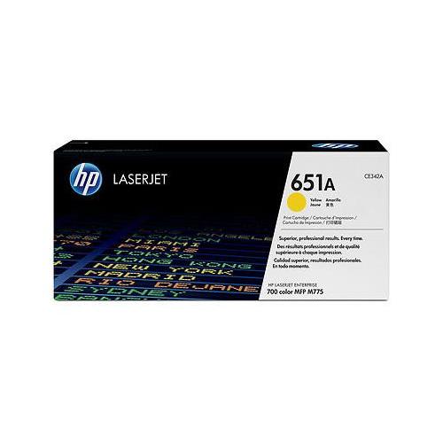 HP 651A Y TONER GIALLO PER COLOR LASERJET ENTERPRISE MFP M775; LASERJET MANAGED MFP M775