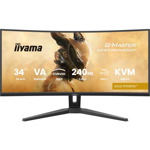 34 CURVED QHD 240HZ / HAS / USB-C DOCK