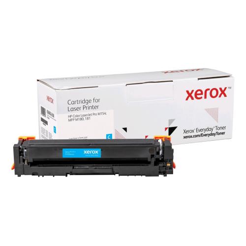 XEROX EVERYDAY TONER CIANO EQUIVALENTE HP CF531A 205A PER COLOR LASERJET PRO MFP M180N, Color LaserJet Pro M181fw