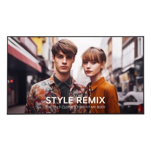 65 LED IPS, 3840X2160 M+, 16:9, 500 NIT, 1100:1