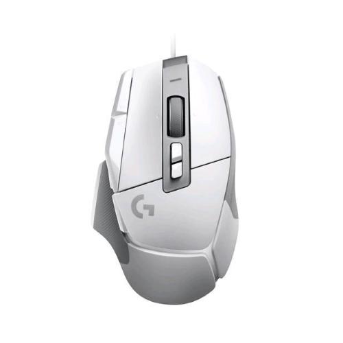 LOGITECH G G502 X MOUSE GAMING CABLATO SWITCH PRINCIPALI OTTICO-MECCANICI IBRIDI LIGHTFORCE SENSORE PER GAMING HERO 25.000 DPI COMPATIBILE CON PC - MACOS/WINDOWS BIANCO