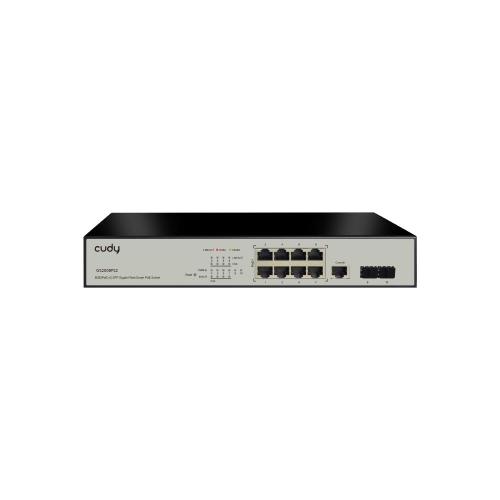 CUDY SWITCH 8P GIGABIT POE LAYER 2 MANAG ED