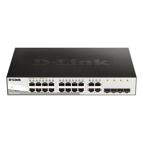D-Link DGS-1210-20/E 20-Port Layer2 Smart Managed Gigabit Switch