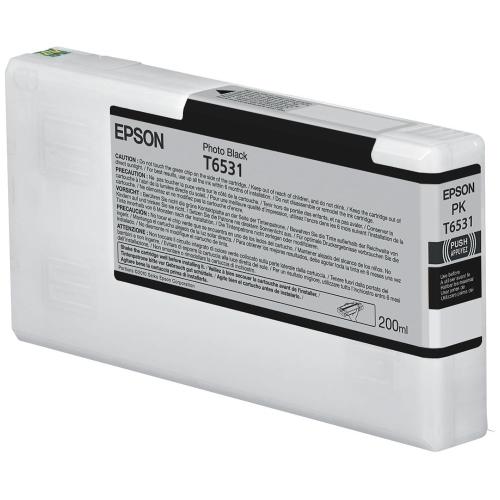 EPSON T6531 CARTUCCIA NERO FOTOGRAFICO PER STYLUS PRO 4900 SPECTROPROOFER- 4900 STD 200ML (C13T653100)