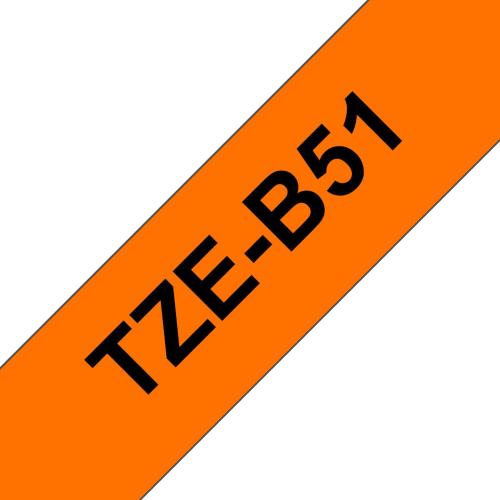 CASS 24MM NERA ARANCIO FLUO 5M